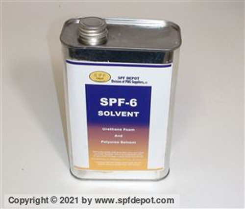Spray Foam ISO solvent  1 Gallon Parts Cleaner. SPF-6, CU-6